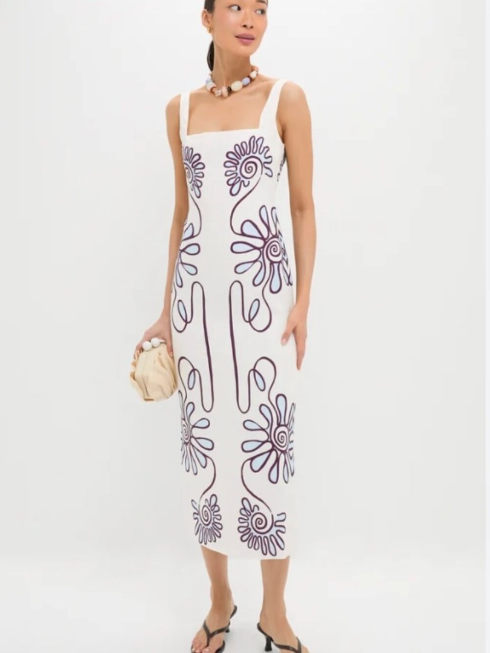 CALA de la CRUZ linen dress